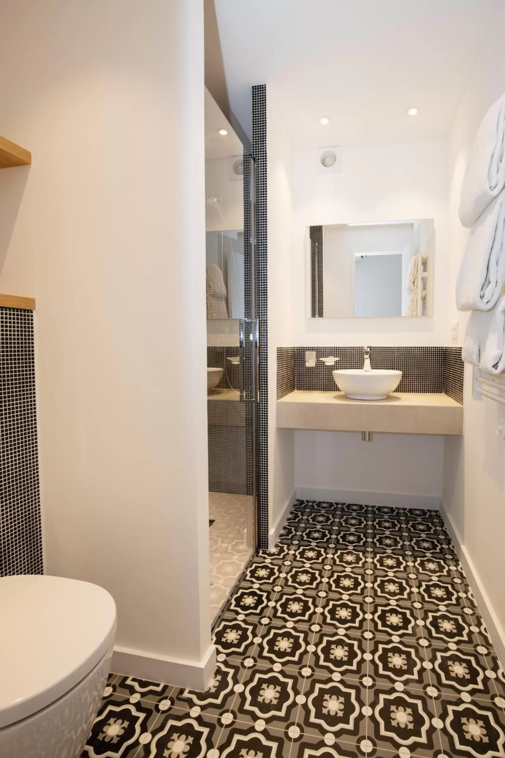Bathroom in Résidence Hôtelière Alcyon
